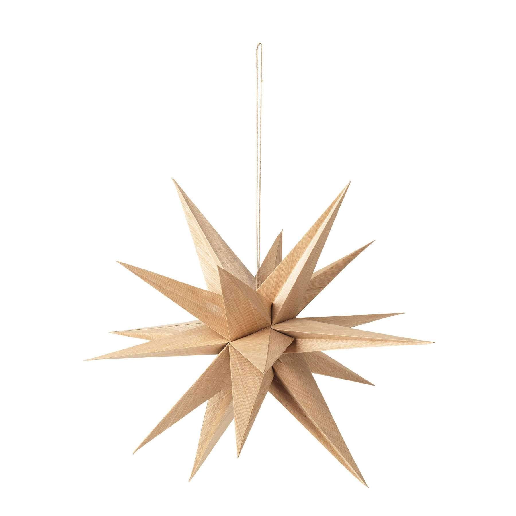 Decorative Star Venus Wooden 55 cm