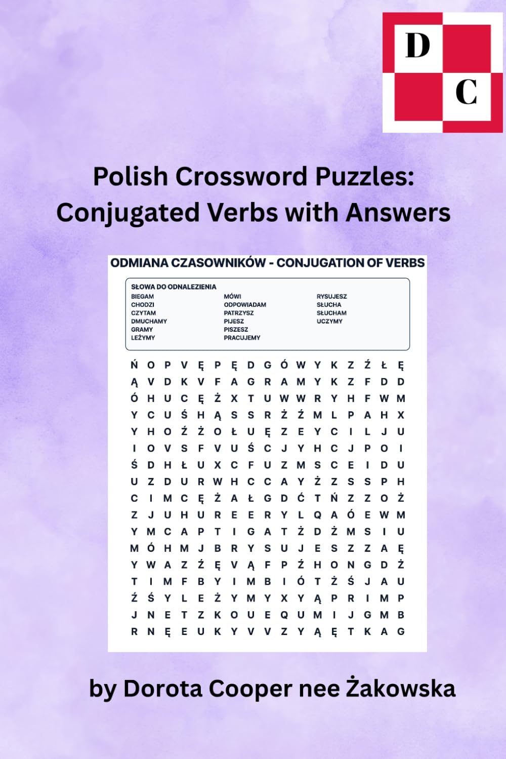 Polish Word Search Puzzles: Conjugated Verbs with Answers