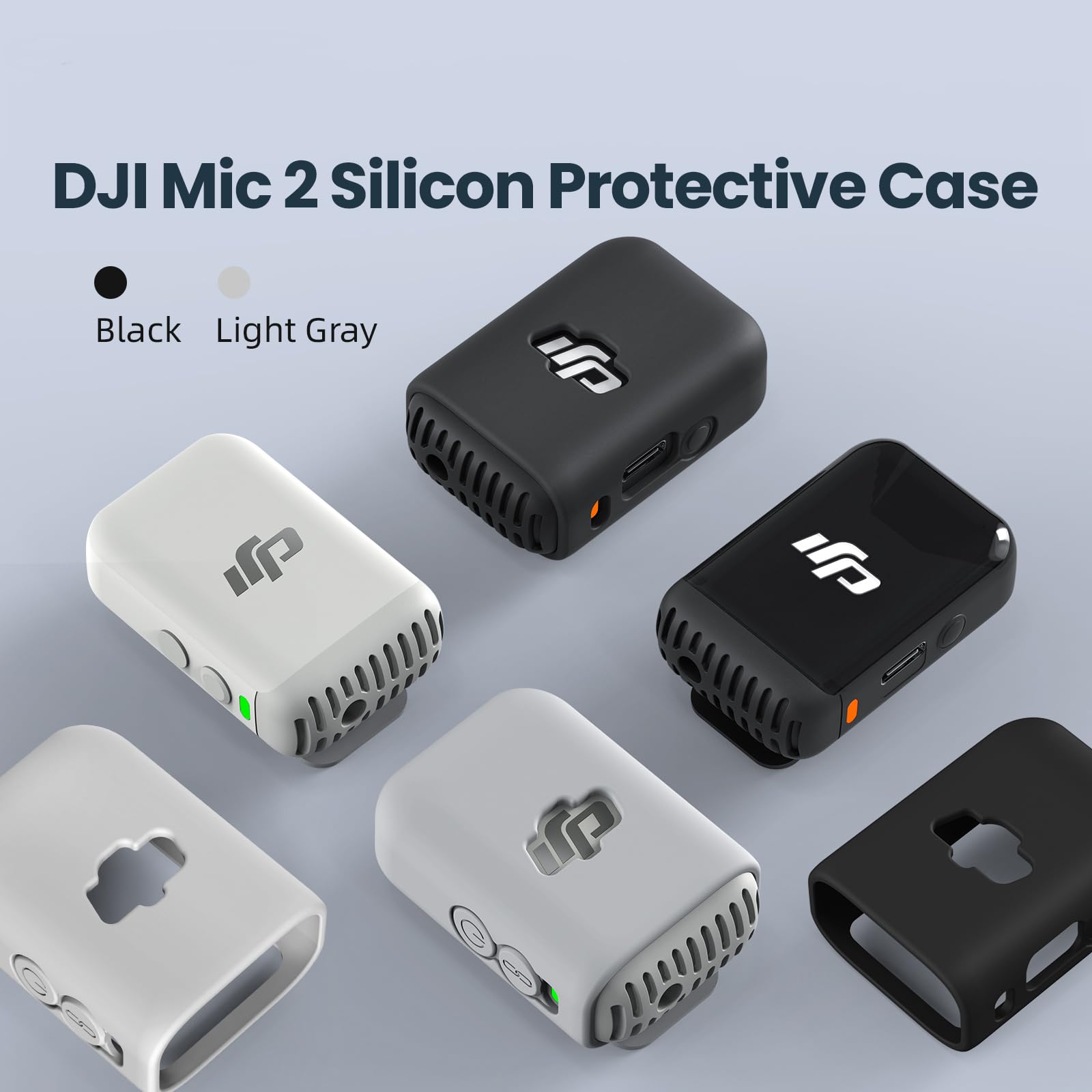 Amazon | DJI Mic 2 バッテリー対応 保護ケース シリコンケース 保護