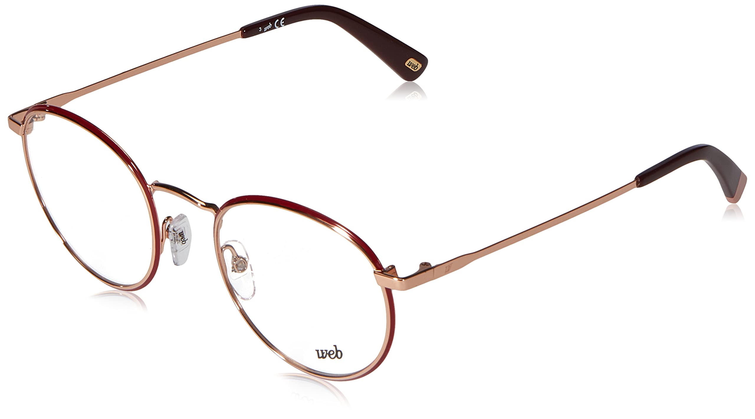 WE5367 Lunettes de Soleil, Pink Gold, 51 Homme