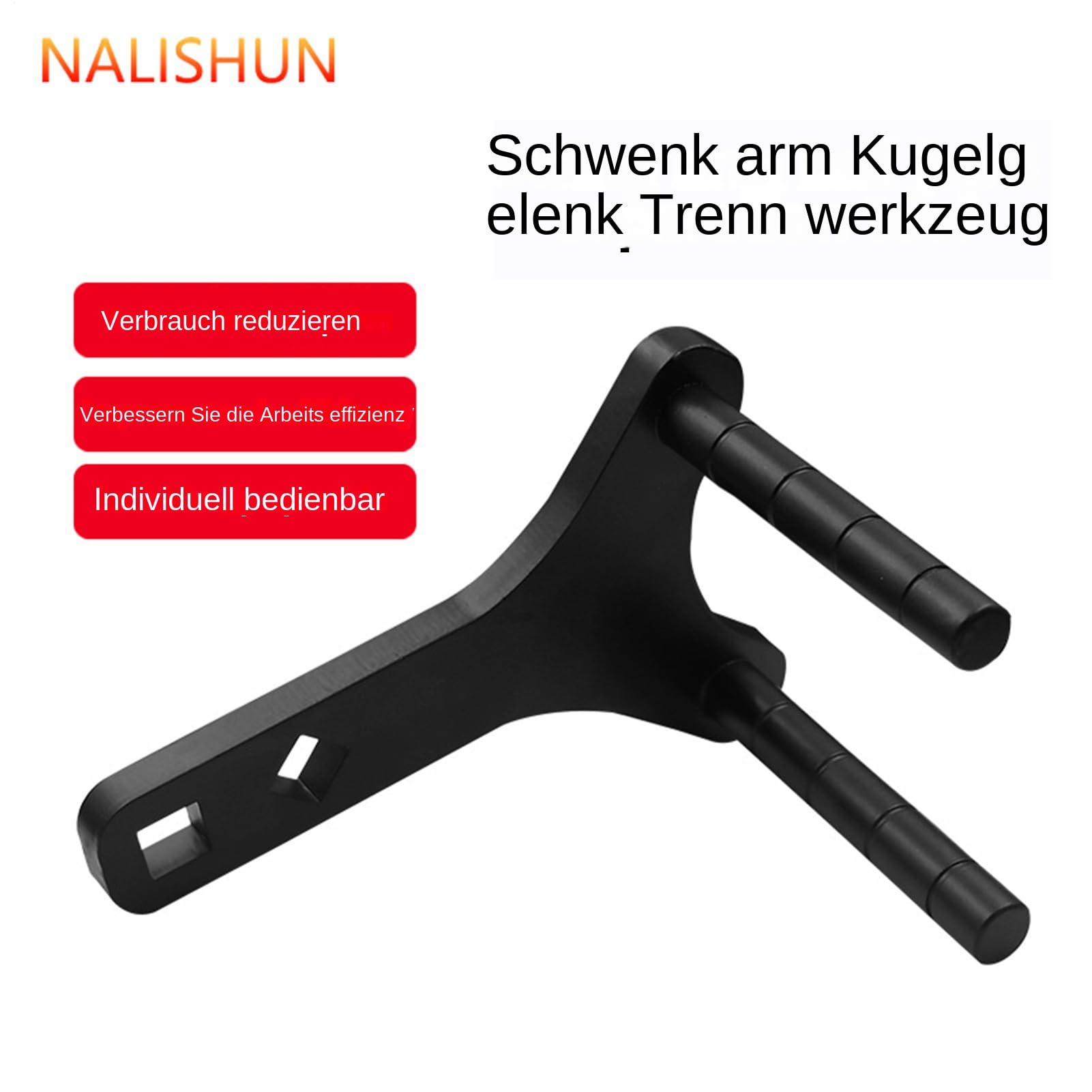 Outil d'extraction des bras - Kit de réparation de bras de suspension de voiture, séparateur de commande de véhicule, outil automobile pour voitures, camions, professionnels