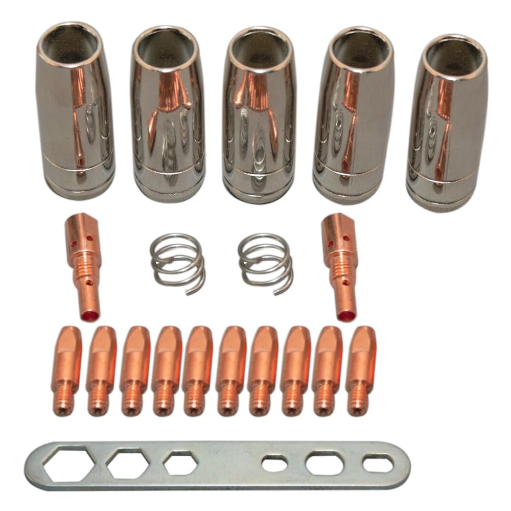 Punte di contatto per saldatura MB25 25AK MIG MAG 20 pezzi set