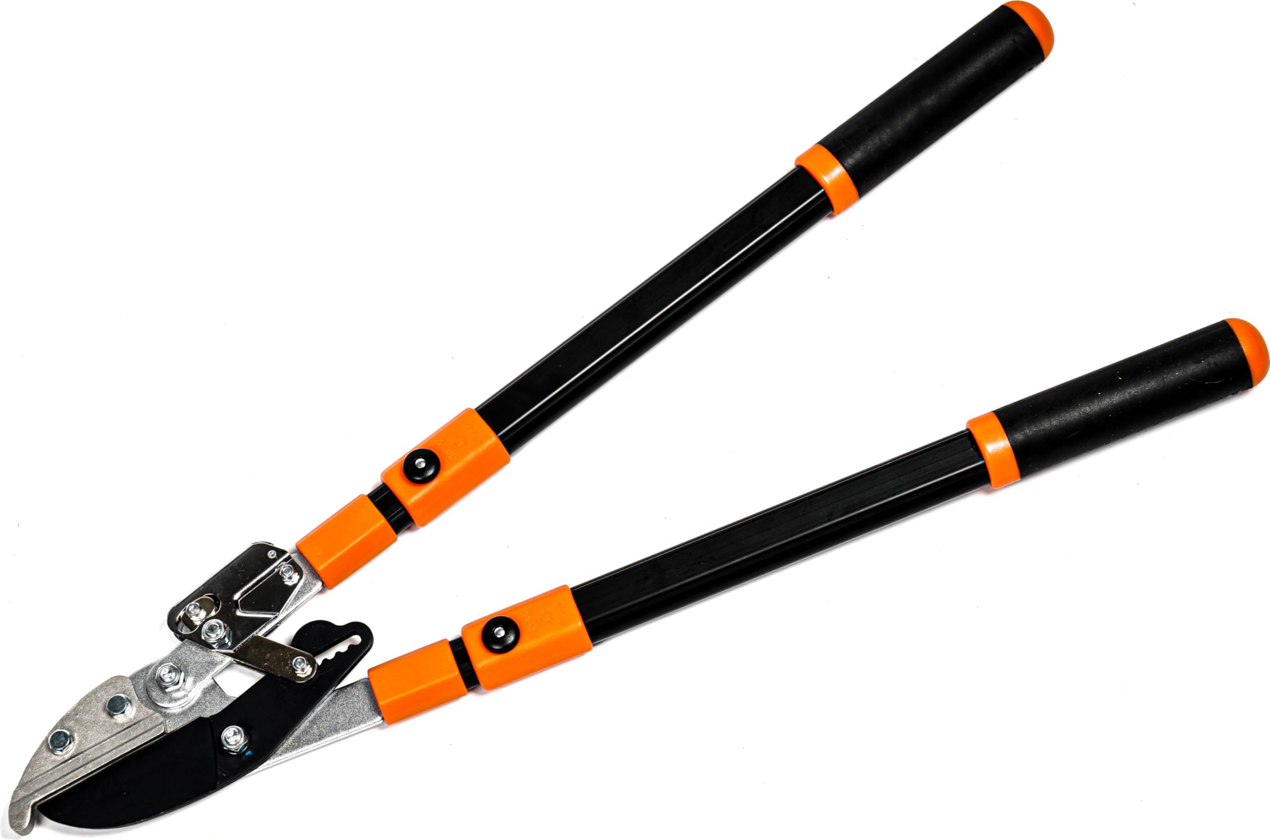 Coupe-branches à crémaillère téléscopique - Access Garden, crémaillère multiplicateur force X5, en aluminium avec lame en acier traitée au Téflon