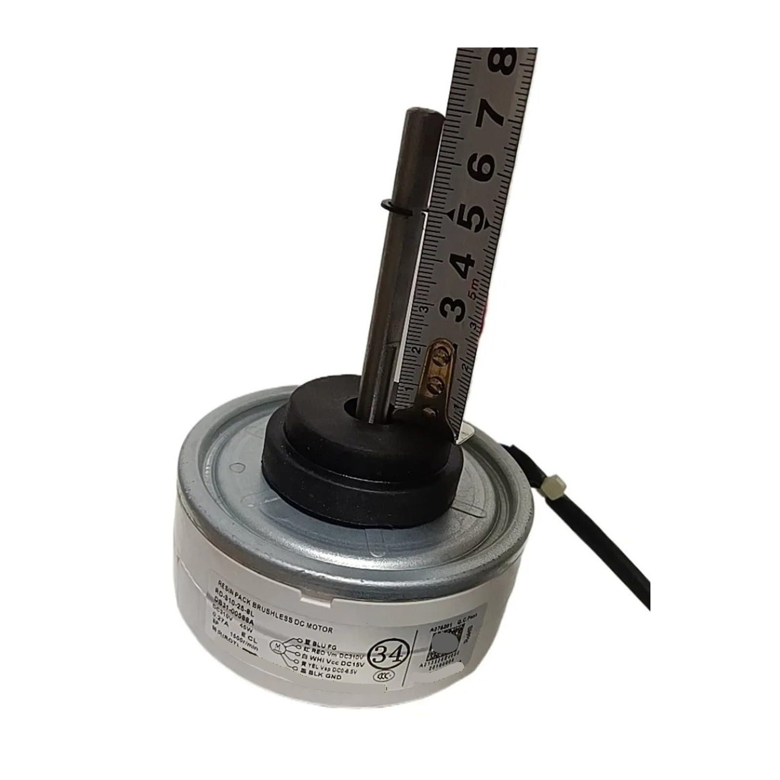 Motore Del Ventilatore DC Del Condizionatore D'aria, Compatibile for Samsung, RD-310-25-8L DB31-00588A DC310V 45W 1500r/Min Parti Condizionanti