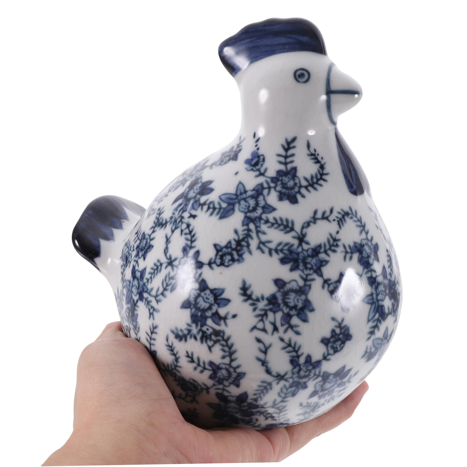 Kreative Keramik Hühnerfigur Lustiges Huhn Ornament Für Garten Und Tischdekoration Stabil Und Bruchsicher Für Hochzeiten Und Wohnaccessoires