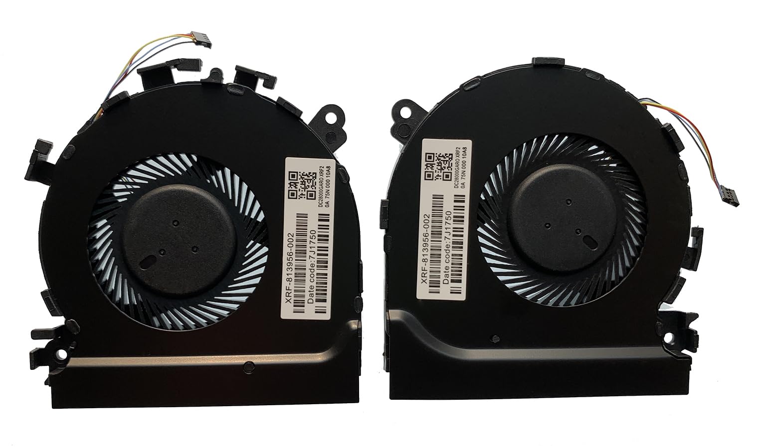 Rangale Replacement Coolign Fan for HP Spectre X360 15-CH 15-CH000 15-CH011dx Series NS75C00-17J21 NS75C00-17J22 (CPU + GPU Fans)