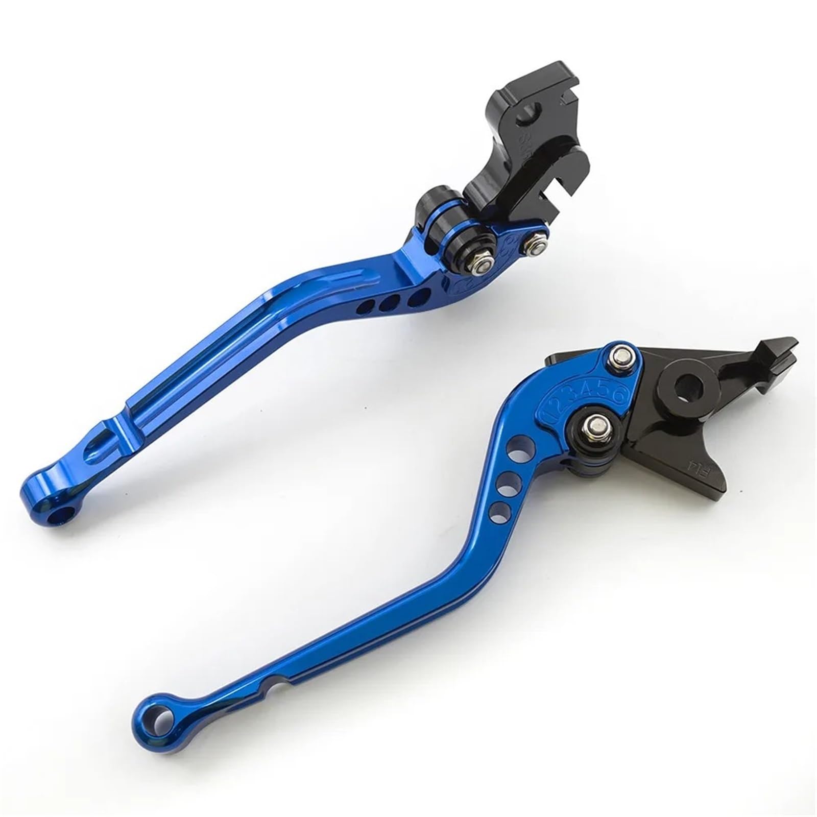 Pdaazvg 177Mm Blue Brake Lever Handle For Kawasaki For Zx10r Zx 10R Zx-10R Z1000 Z1000sx Z750r Zx6r/636 2006-2018 Motorcycle Adjustable Brake Clutch Lever Motorcycle Lever Blades(177Mm Blue)