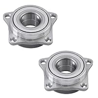 Vista 18 de Detroit Axle - Kit de cubo de rodamiento de rueda delantera FWD 2 piezas para Hyundai 2012-2017 Accent, cojinete de rueda de montaje de cubo