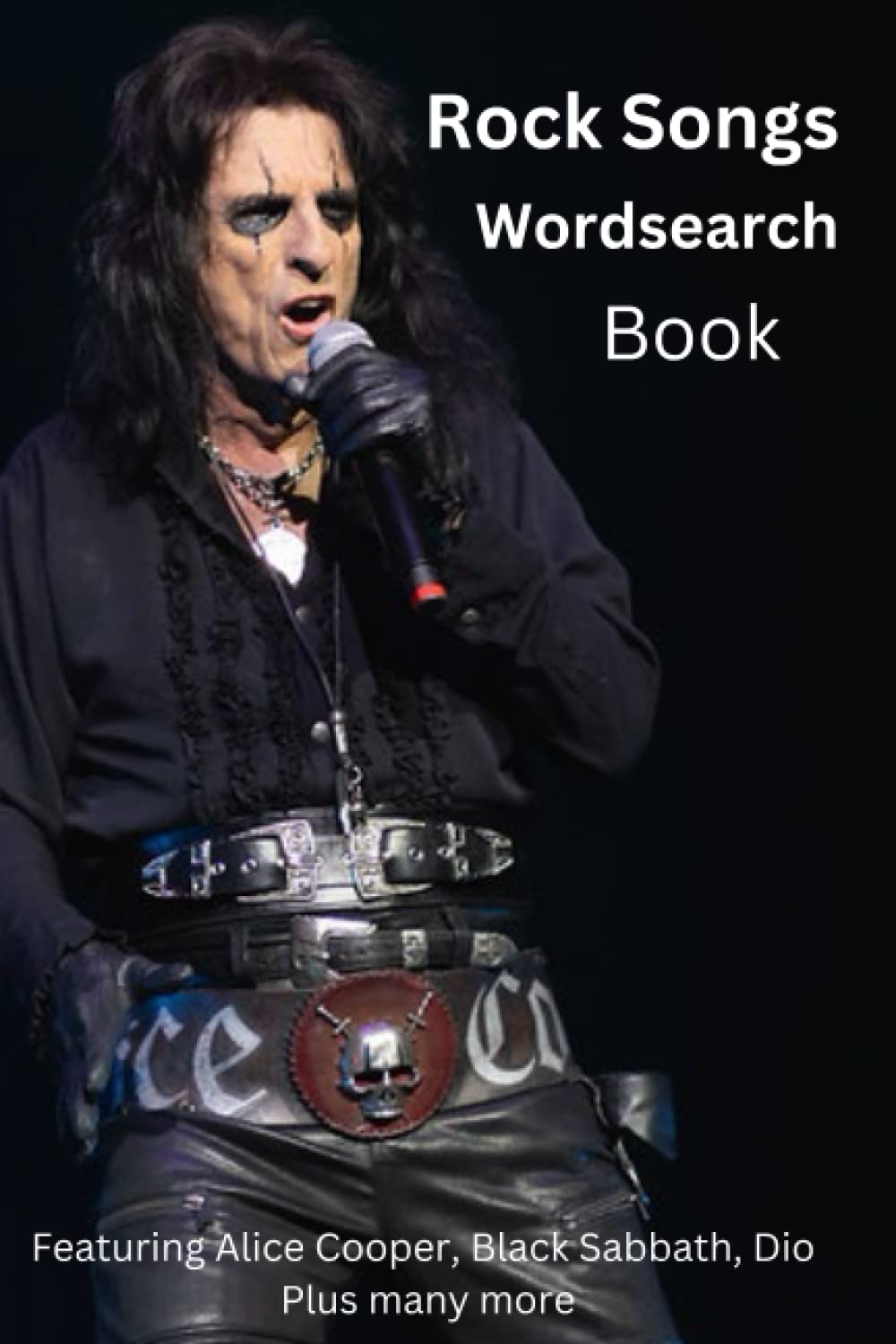 ROCK SONGS Word-search book