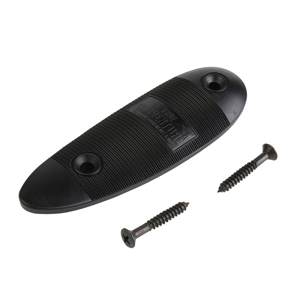 Almohadilla de Retroceso Antideslizante de PP Duradero para Exteriores Estriada con Tornillo para Accesorios de Armas de Caza Tiro Protección de Culata