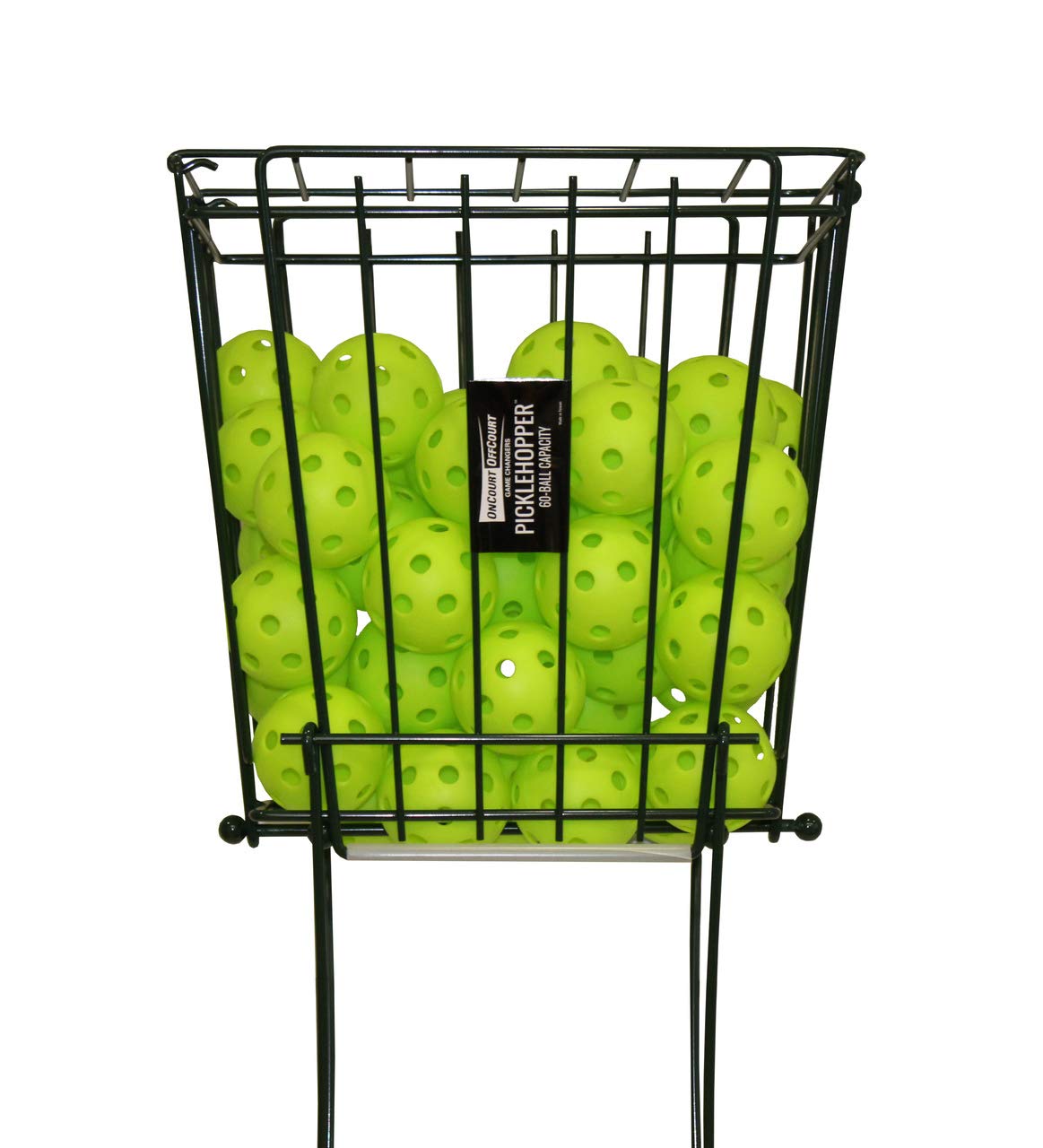 Picklehopper 60 Pickleball Basket Holds and Picks Up 60 Balls EZ