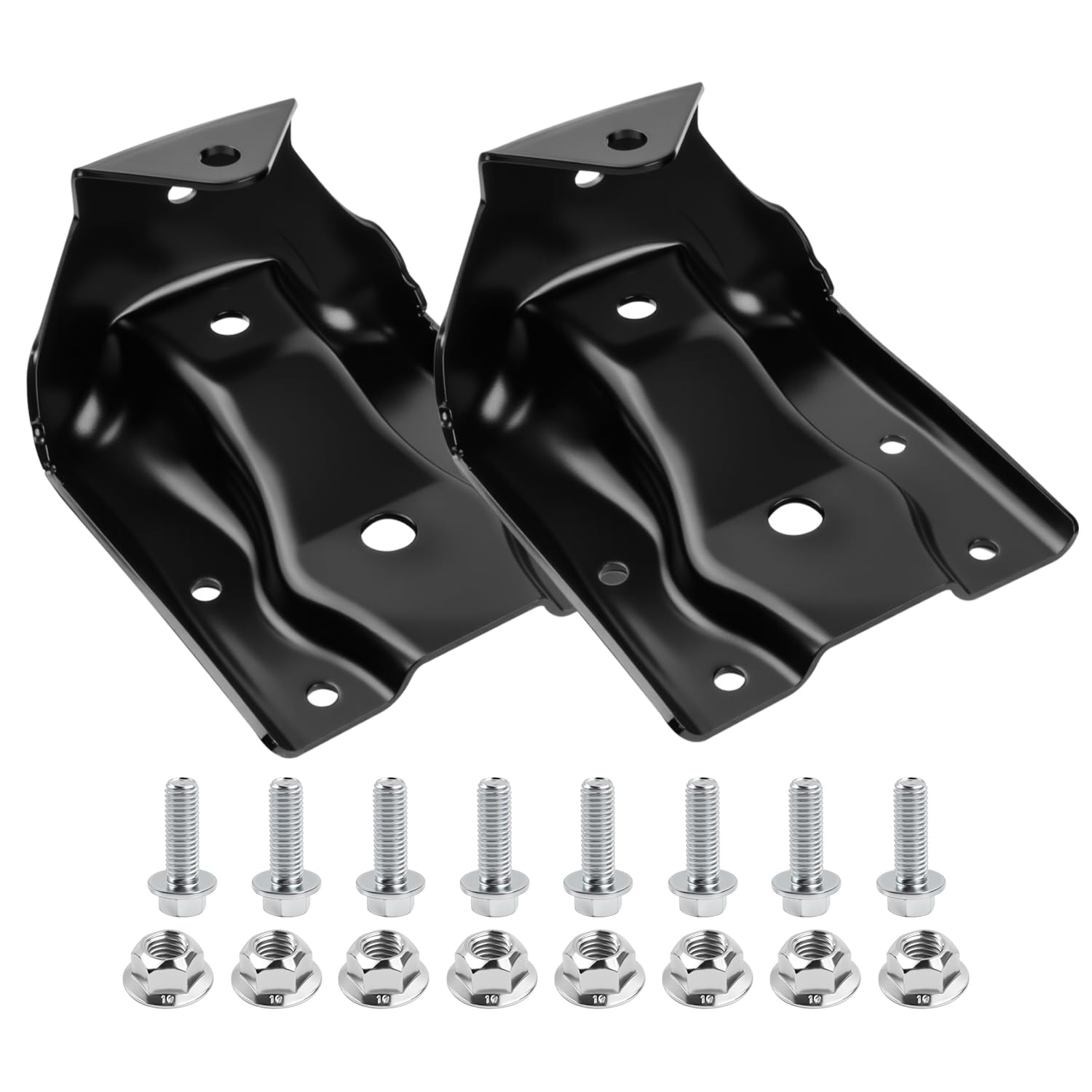 12474021 Rear Leaf Spring Bracket Kit Compatible With 1999-2015 Silverado Sierra 1500, 2007-2009 Tahoe Yukon ESCALADE AVALANCHE, Rear Leaf Spring