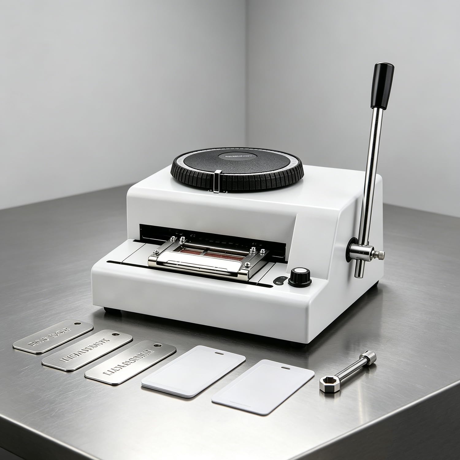 XueFulxion Adjustable Spacing Manual Embosser for PVC ID & VIP Cards