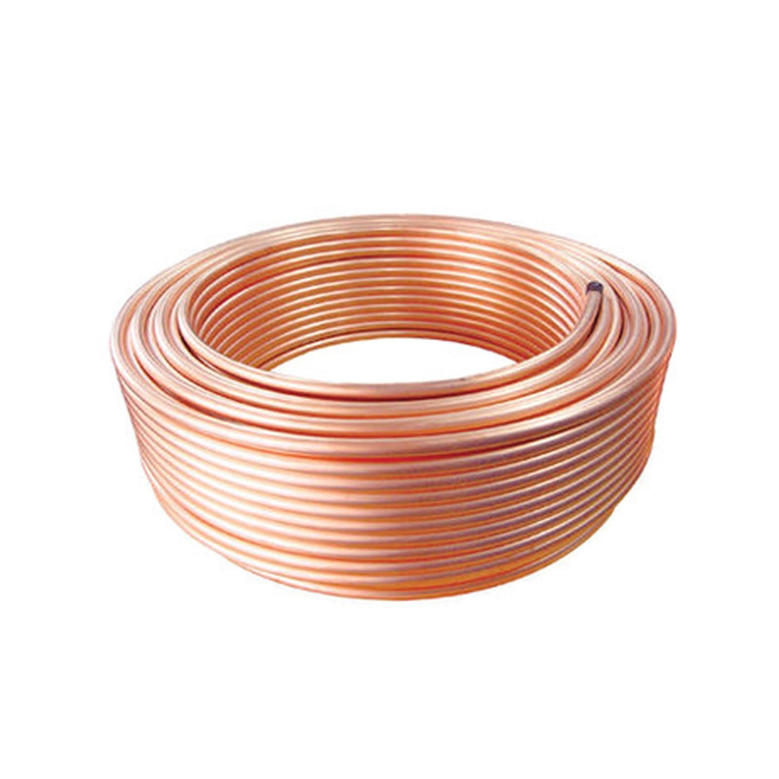 Rura miedziana Miękka rura miedziana Klimatyzacja Rura miedziana Wytrzymała, odporna średnica zewnętrzna 2 mm 3 mm 4 mm 5 mm ~ 19 mm (Color : Orange, Size : 8x1mm - 1Meter)