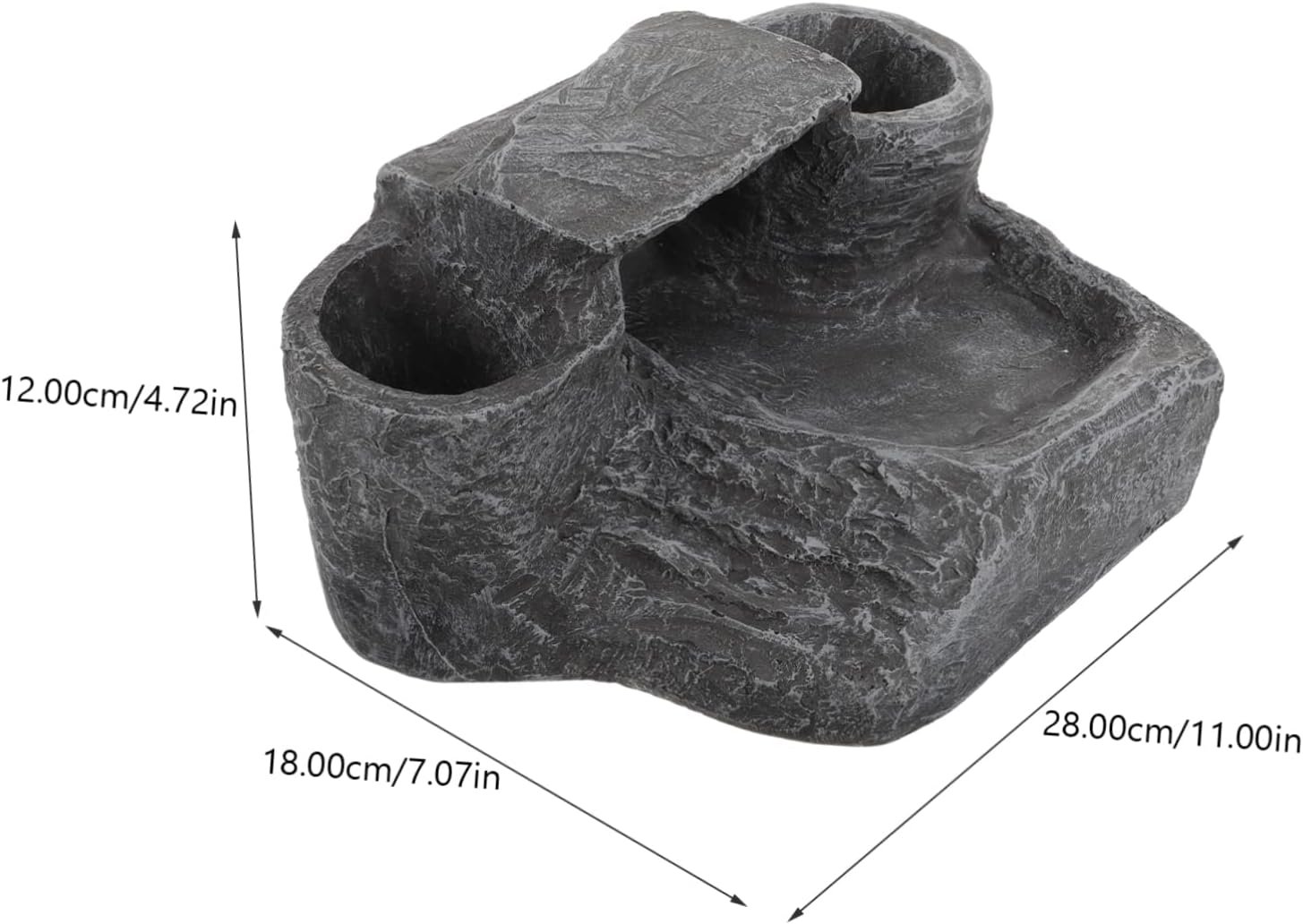 Toyvian Vivid Turtle Ramps Tortoise Basking Platform for Aquariums Reptile Terrariums Compact Decorative