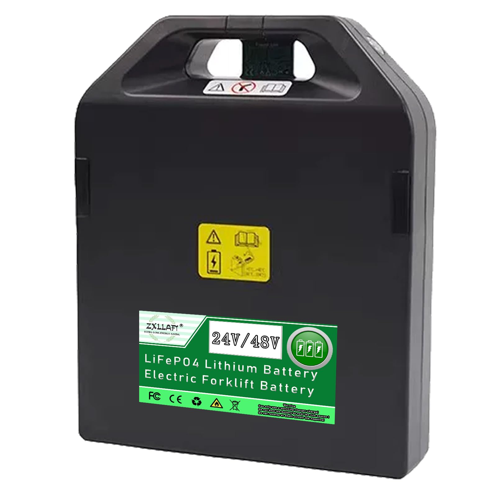 Batteria transpallet Elettrico 24V 48V Batteria al Litio per transpallet Elettrico PTE15Q Batterie sostitutive per transpallet PTE20Q con BMS e Maniglia