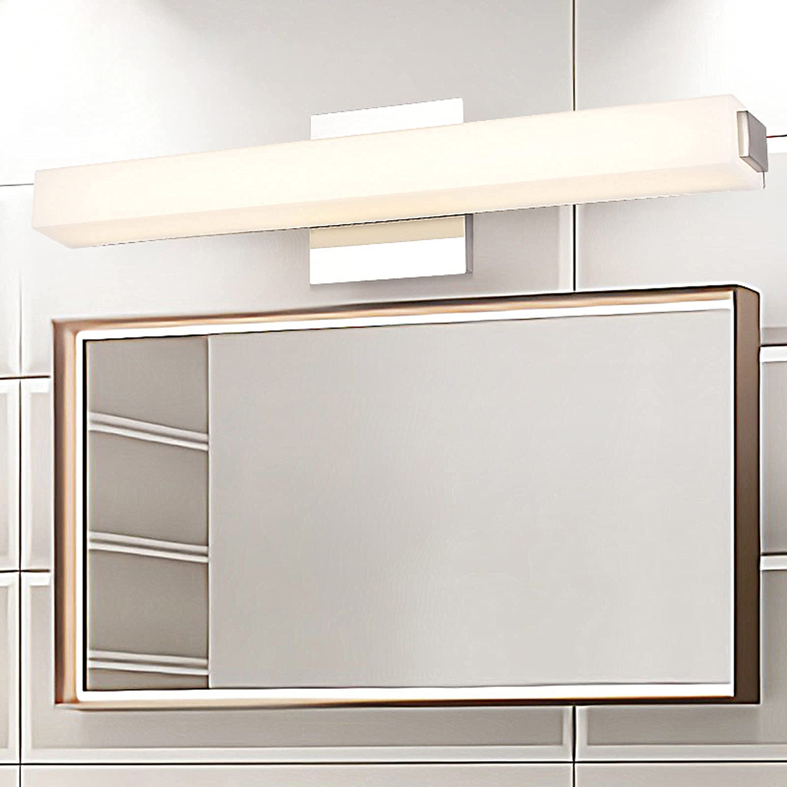 Lumière murale anti-brouillard pour en finir avec la buée sur le miroir LED