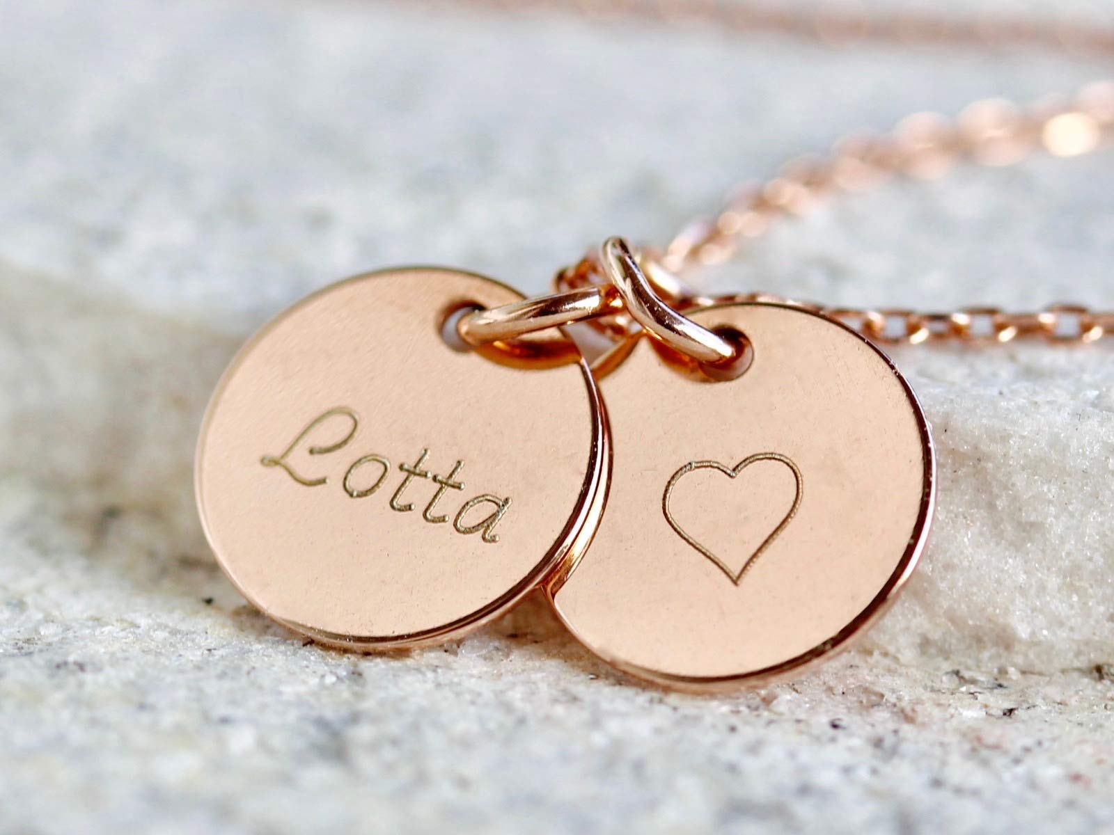 Kamiko Namenskette 925er Sterling Silber Gravurkette, Familienkette, Kindernamen, Geschenk zur Geburt, Personalisierte Kette