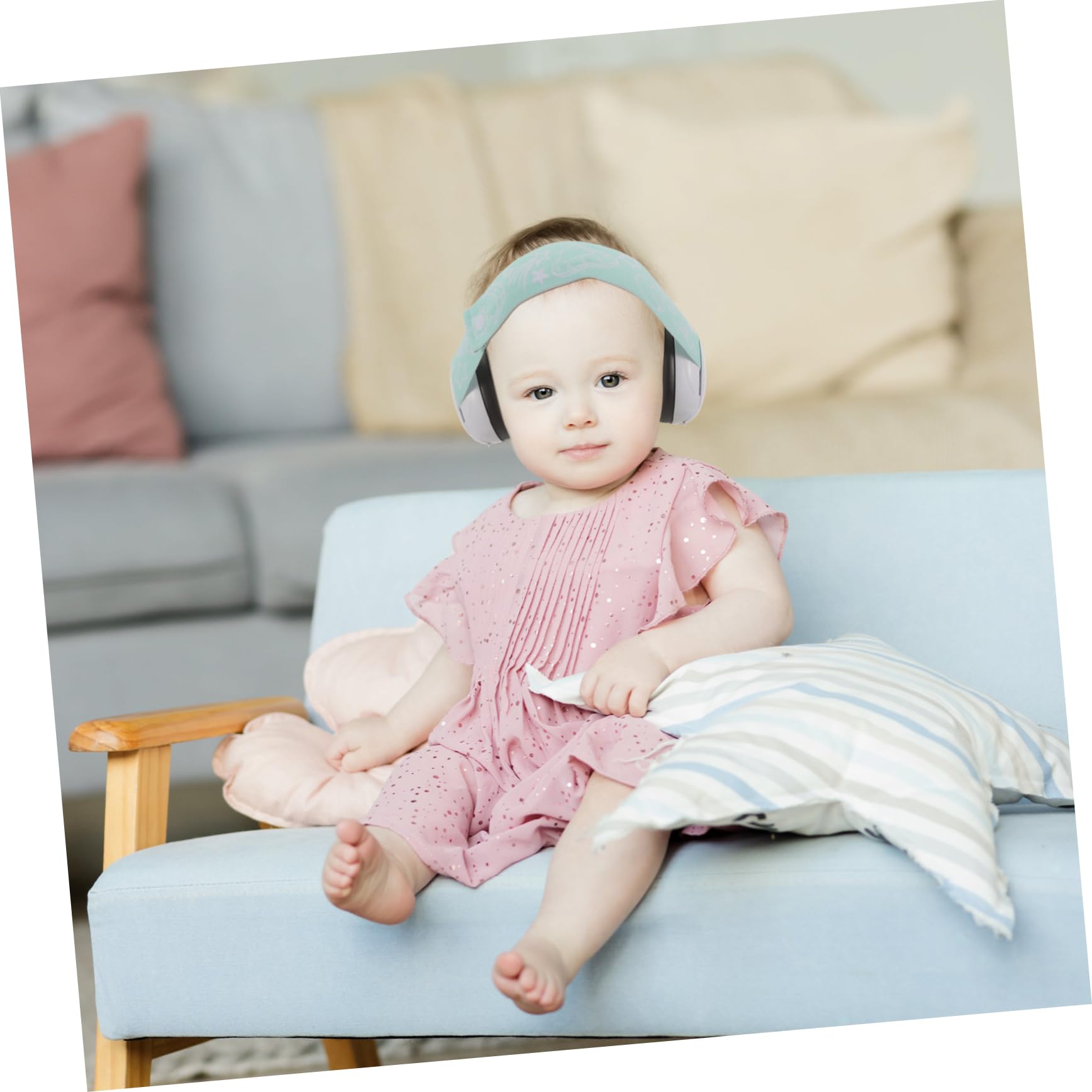 BESTonZON 2st Schalldichte Ohrenschützer Für Babys Babyartikel Ohrenschützer Geräusche Over-ear-kopfhörer Schützend Ohrhörer Mit Geräuschunterdrückung Kinderkopfhörer Abs
