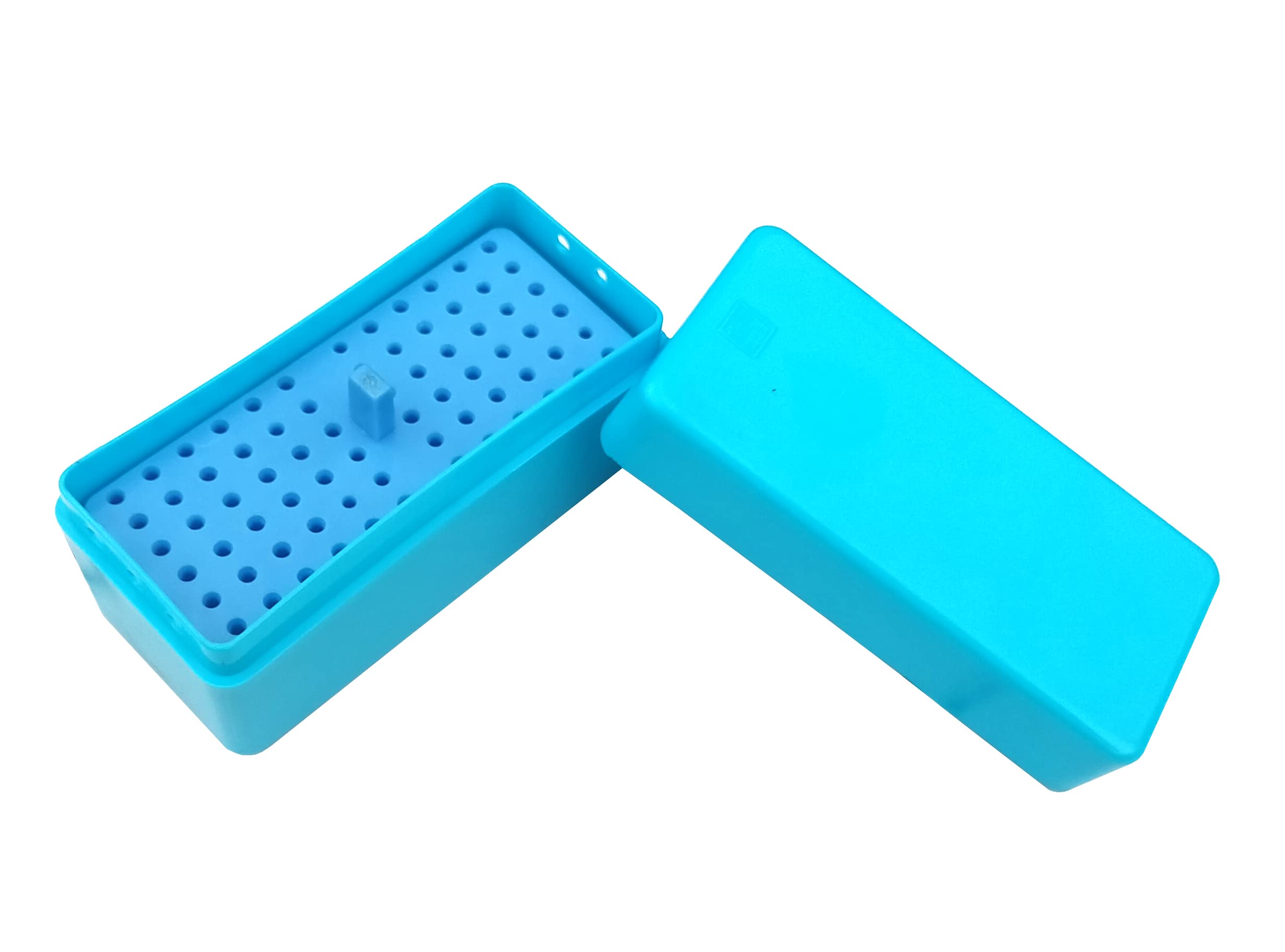 KJCDental Plastic Autoclavable 72 Hole Endo Box (Blue) (B0C4FYSW6H) Amazon Price History, Amazon Price Tracker