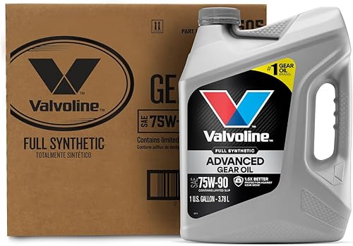Miniatura 10 de Aceite sintético Valvoline SAE 75W-90 completo para engranajes