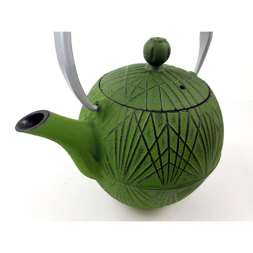 Kumo - Tetera de hierro fundido verde (1 litro)