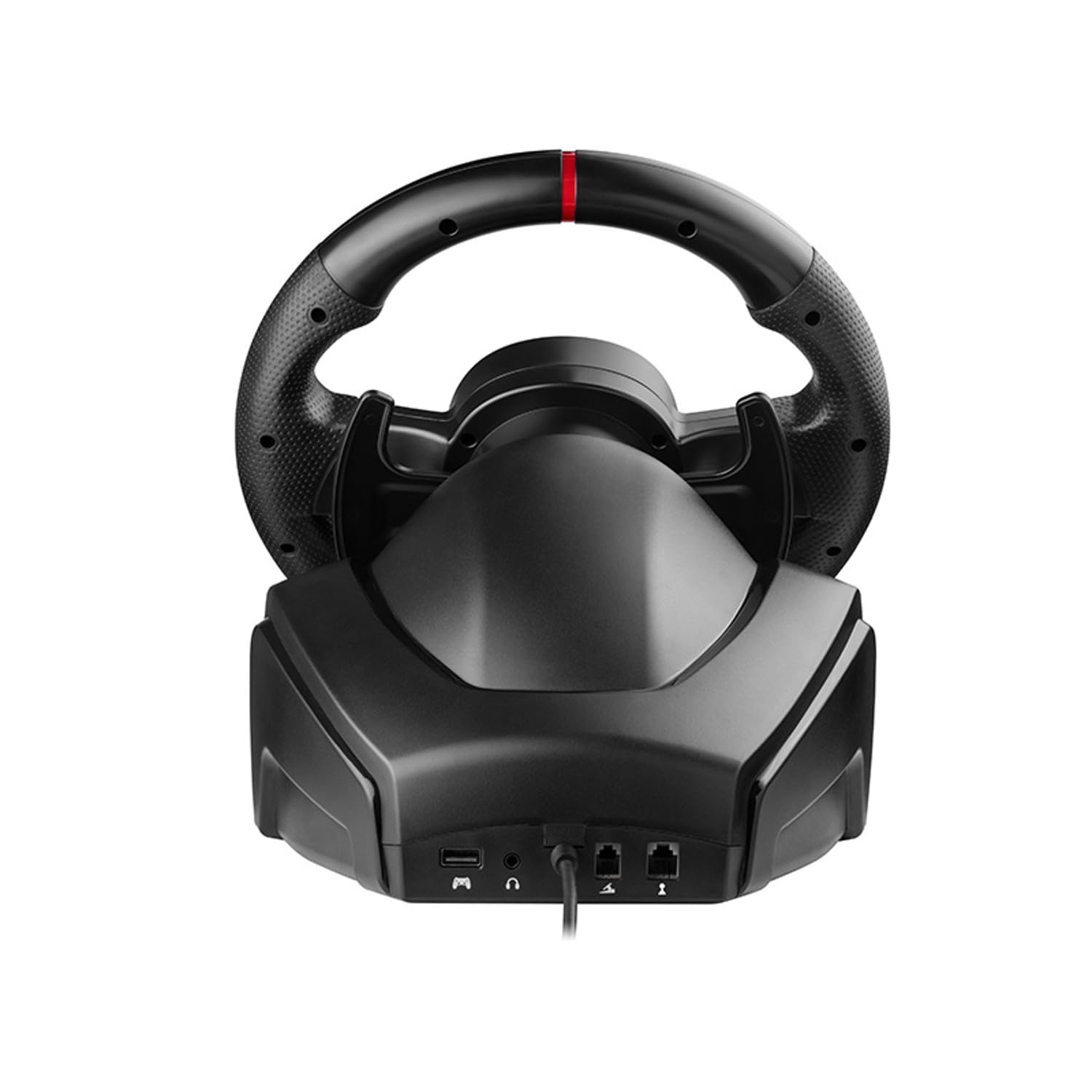 Tracer SimRacer Manual Gearbox Volante 6 in 1, Volante da corsa da gaming con pedali e leva del cambio, compatibile con PC/PS4/PS3/XONE/X360/SWITCH, Angolo di sterzata di 270 gradi, 8 Pulsanti