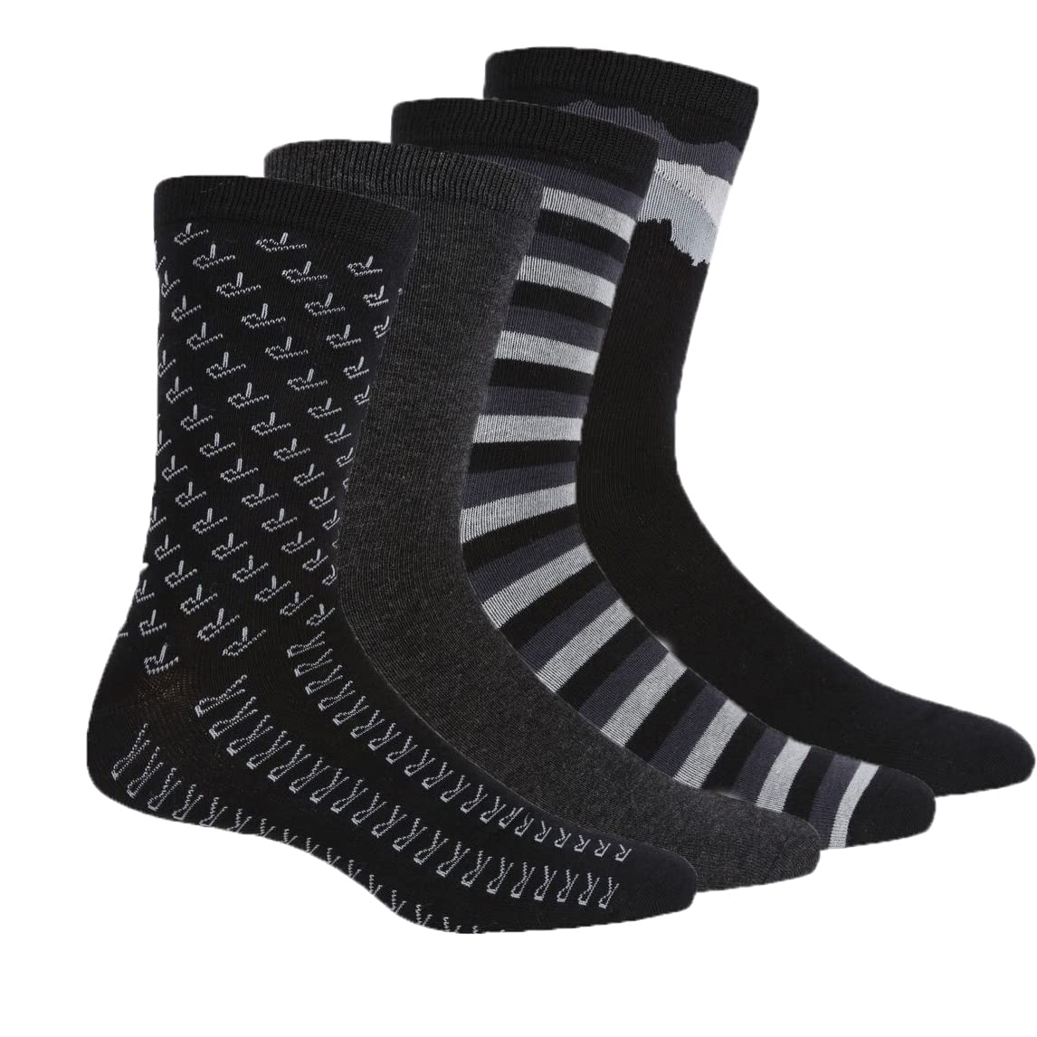 Regatta Men's Black Lifestyle Socks (Pack Of 4) (6 Uk-8 Uk) (Black)