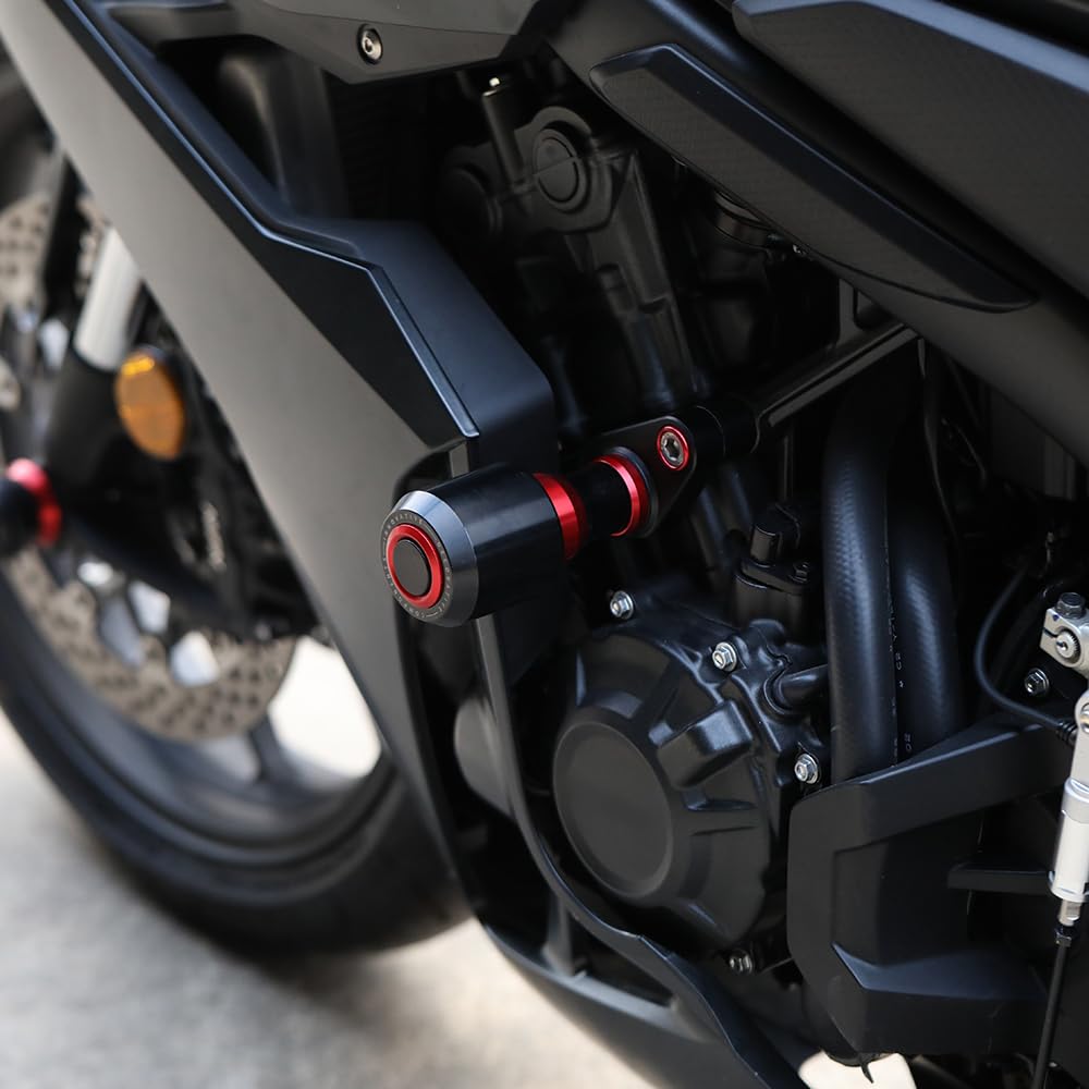 Modeer Almohadillas anticaída para motocicleta compatibles con H.onda CB650R /E-clutch 2024 2025 CBR650R /E-clutch 2024 2025 marco anticolisión deslizador protección contra caídas cb 650 r cbr 650r