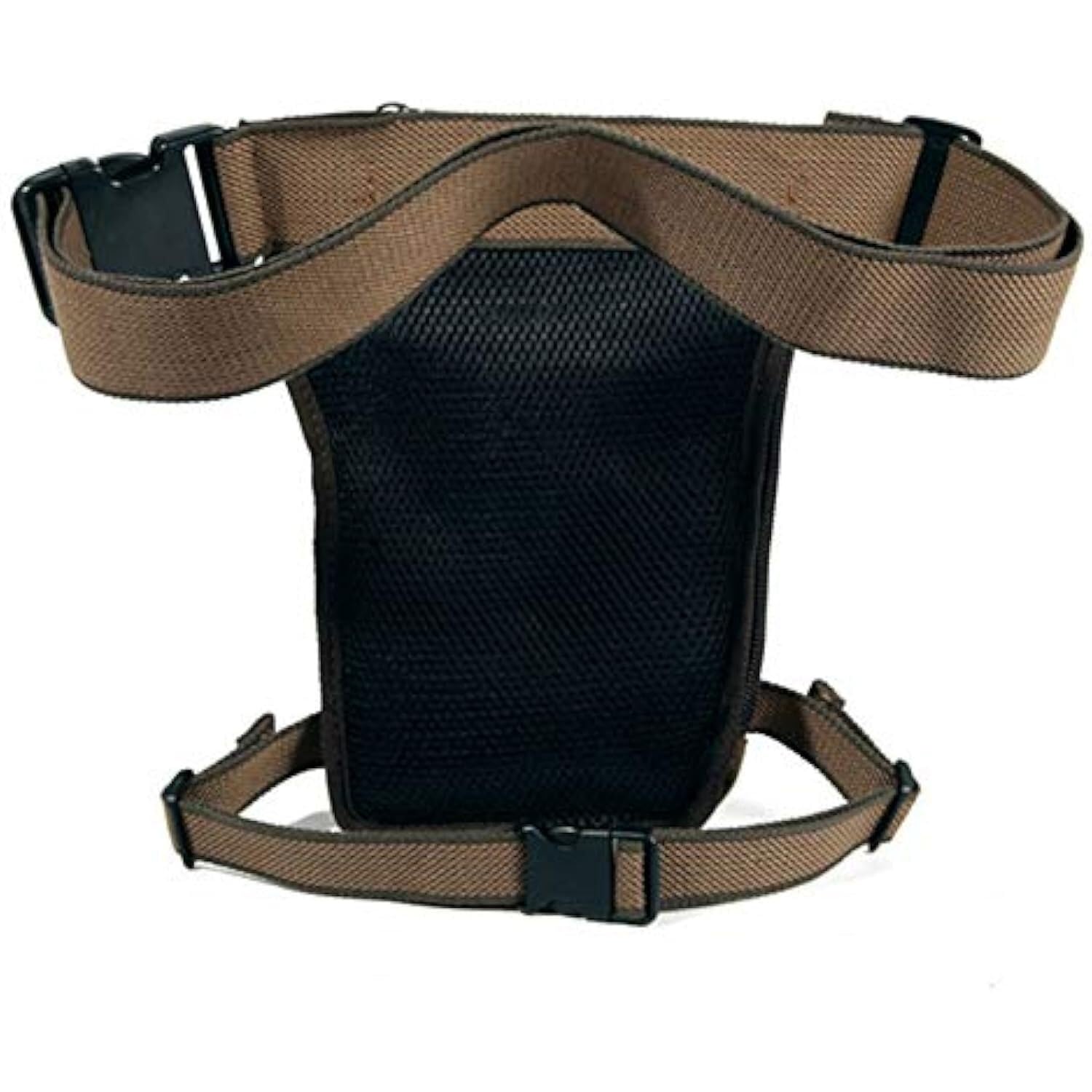 Pernera Moto Bolsa for Pierna, for Muslo, Lona/Nylon, Brazo Caído for Hombre, Cinturón for Cintura, Cadera, Motocicleta, Bandolera Mensajero(Khaki)