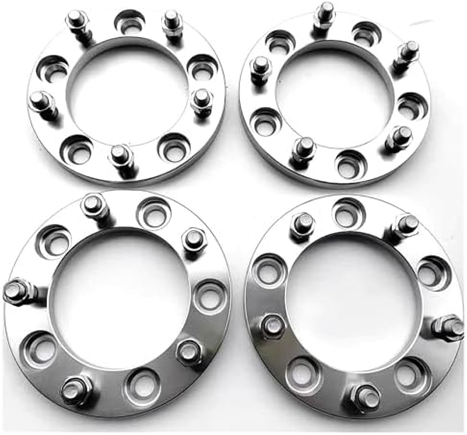 Dystans koła zawieszenia Adaptery kół 2 szt. Piasty, dla przekładek centrycznych, TOYOTA, Lexusa, Scion, Pontiaca(BLACK 15mm Silver)