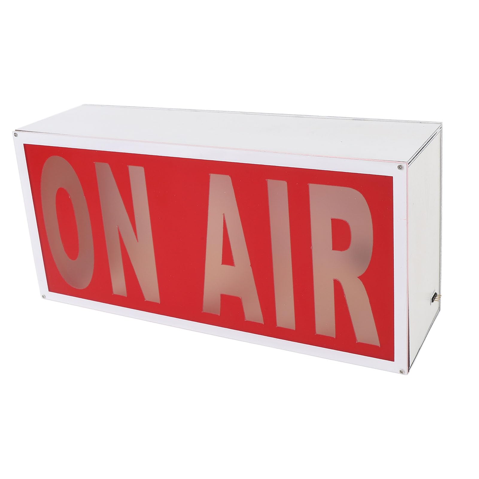 On Air-Schild, USB-betriebenes 12 Farbwechselndes LED-Wandmontage-Warnschild für Aufnahmen, Streaming-Raumdekoration mit Fernbedienung und USB-Kabel für Home-Office-Studio