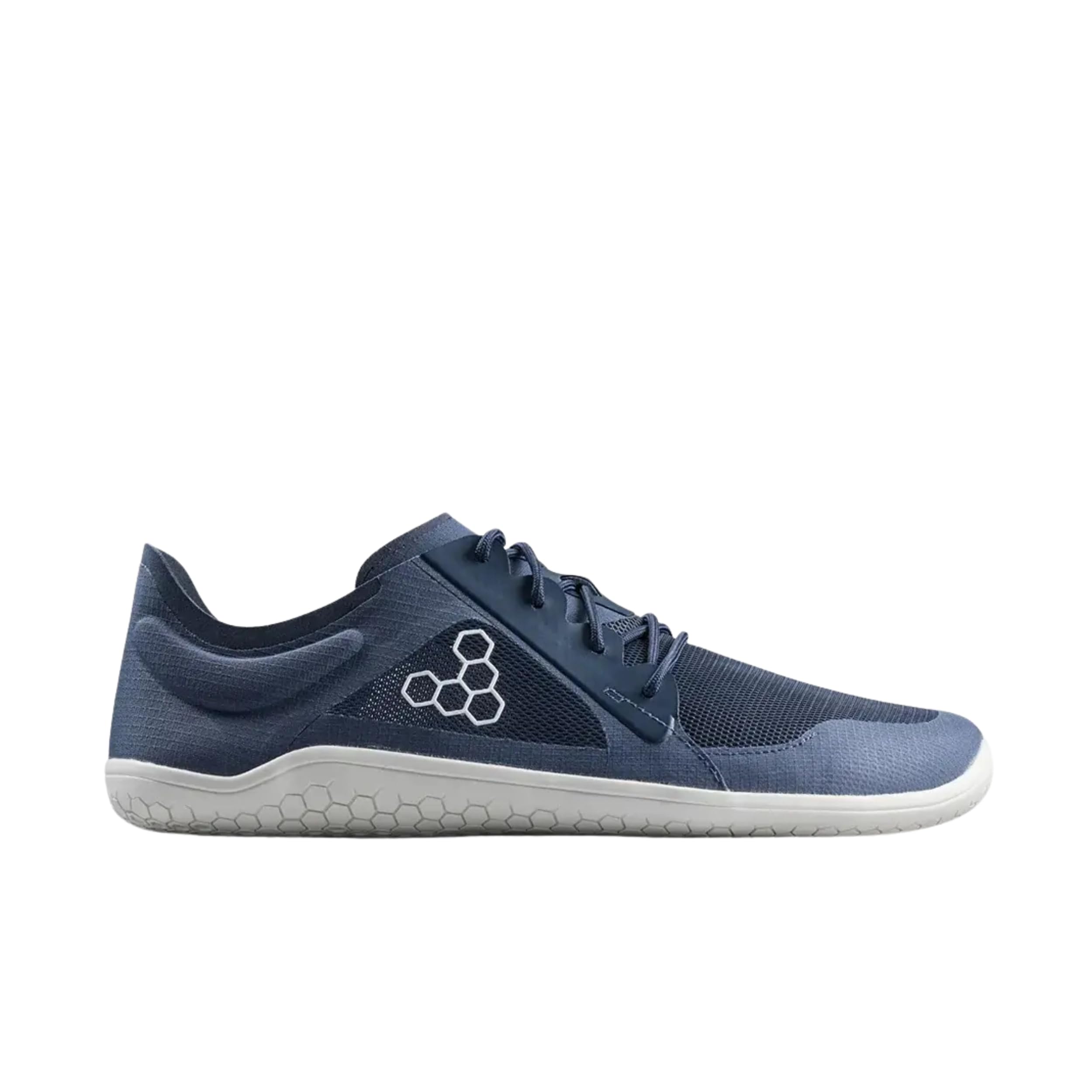 VIVOBAREFOOT Primus LITE IV Mens Obsidian Drop 1 (309253-01) Herren-Barefoot-Schuhe, schwarz, atmungsaktive Outdoor-Schnürschuhe, flach bis zum Knöchel, Mesh