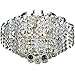 Belenus 6 Light Flush Mount Finish: Chrome, Crystal Grade: Strass Swarovski