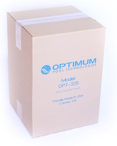 Miniatura 8 de Optimum Pool Technologies Paquete de 4 filtros de piscina, repuesto compatible para cartuchos de filtro Pentair Clean & Clear Plus 320 178580,
