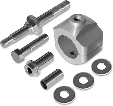 RSO Suspension Steering Stabilizer Relocation Bracket Compatible with 1 5/8 inch Tie Rods fits 2007-2018 Wrangler JK/JKU