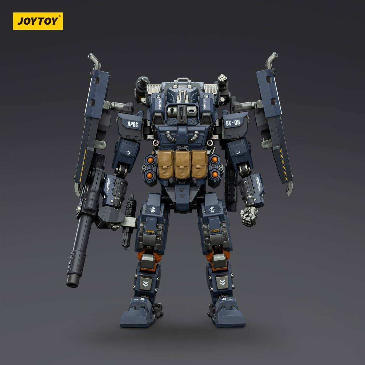 JOYTOY 1/25 Action Figures Mech - Battle for The Stars APOC Series Storm Lucis Fire Support Type Mech - 6‘’,Highly Posable Collectible Model Ages 15+