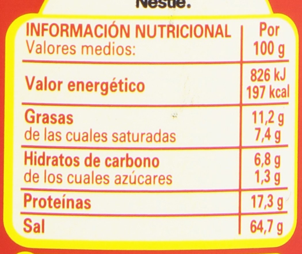 Maggi - Cubitos de verduras deshidratado - 24 cubos - [pack de 4]