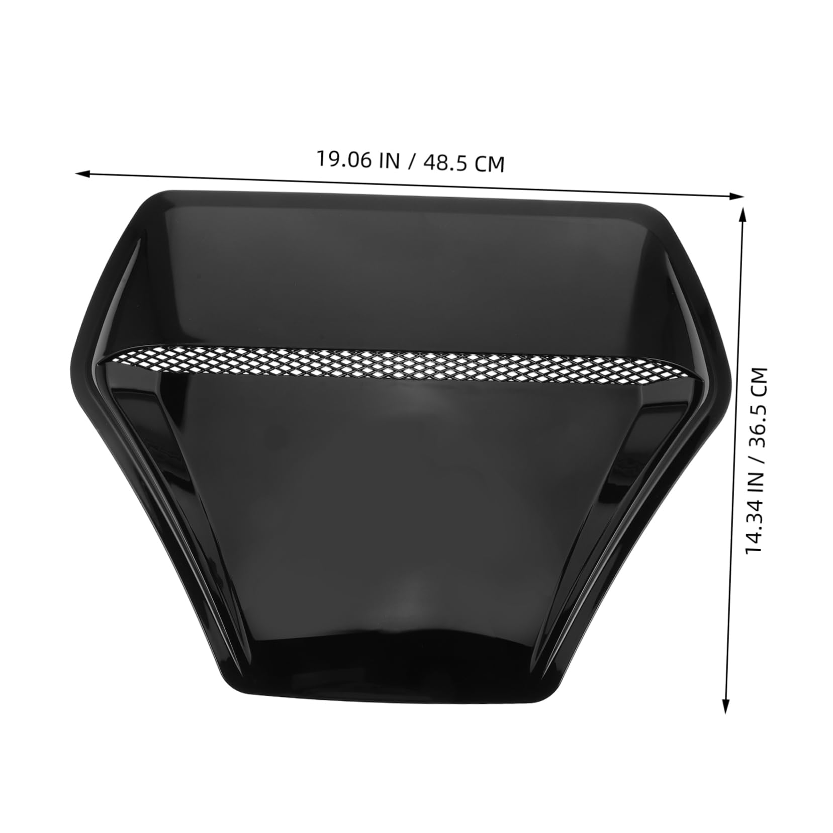 GRIRIW Car Hood Air Vent Cover Weather Resistant Engine Protection Bonnet Vents for Durability Car Body Parts Decorative Air Intake Scoop for Enhanced Performance