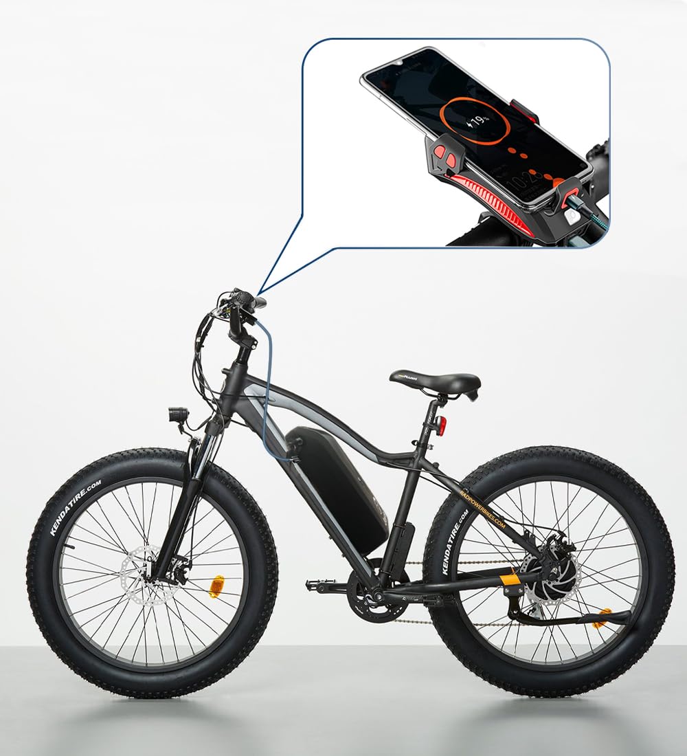 Joyisi Ebike Battery 48V 20AH, USB Port for 200W to 1500W Bafang Voilamart AW and Other Motor Bicycle, Ebike Kit with Battery