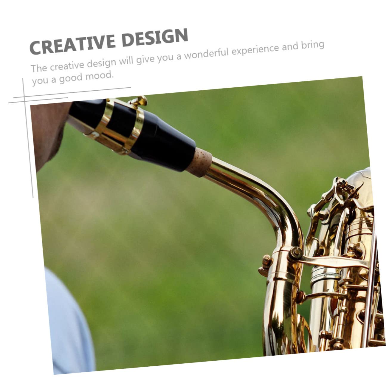 VICASKY 3juegos Kit De Accesorios Para Saxofón Tenor Incluye Boquilla Almohadillas y Tapa Herramienta De Reemplazo Profesional Para Saxofonistas Para Instrumentos Musicales