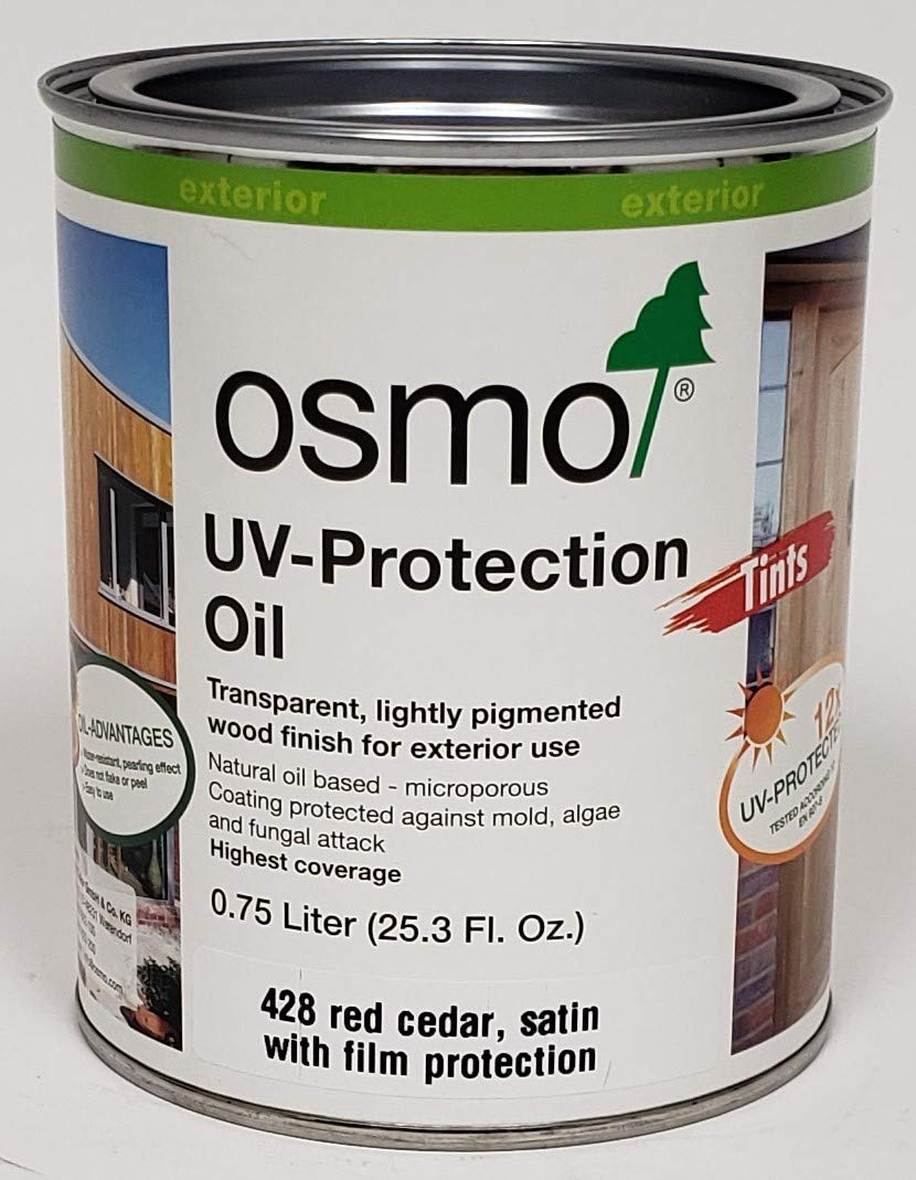 Osmo - UV - Protection Oil - 428 Cedar - 0.75 Liter