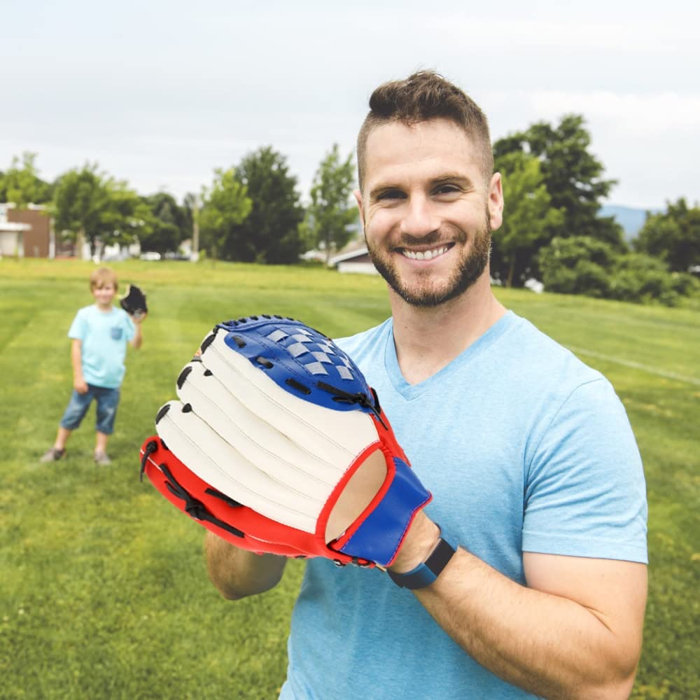 Guanto da Baseball Guanto da Softball Leggero di Field da 1pc Addensare (Color : Red M)