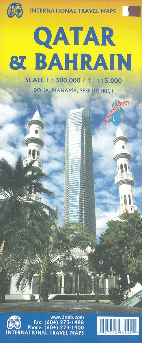 Qatar & Bahrain: 1:300000