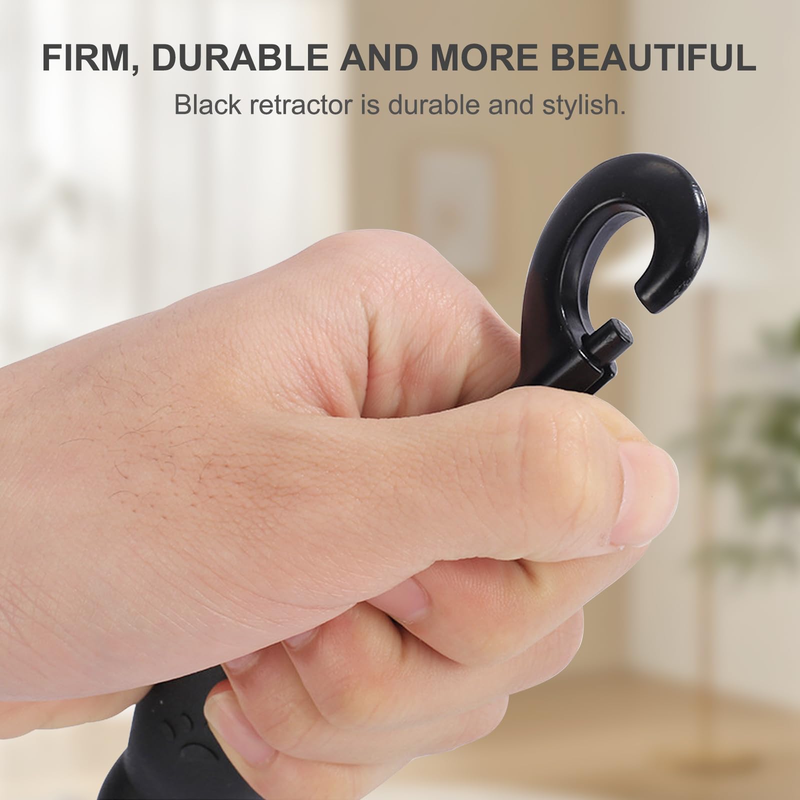 HEITAOZHUANYING 1.5m Rope Dog Lead, Clip On Waste Bag Dispenser - Image 2