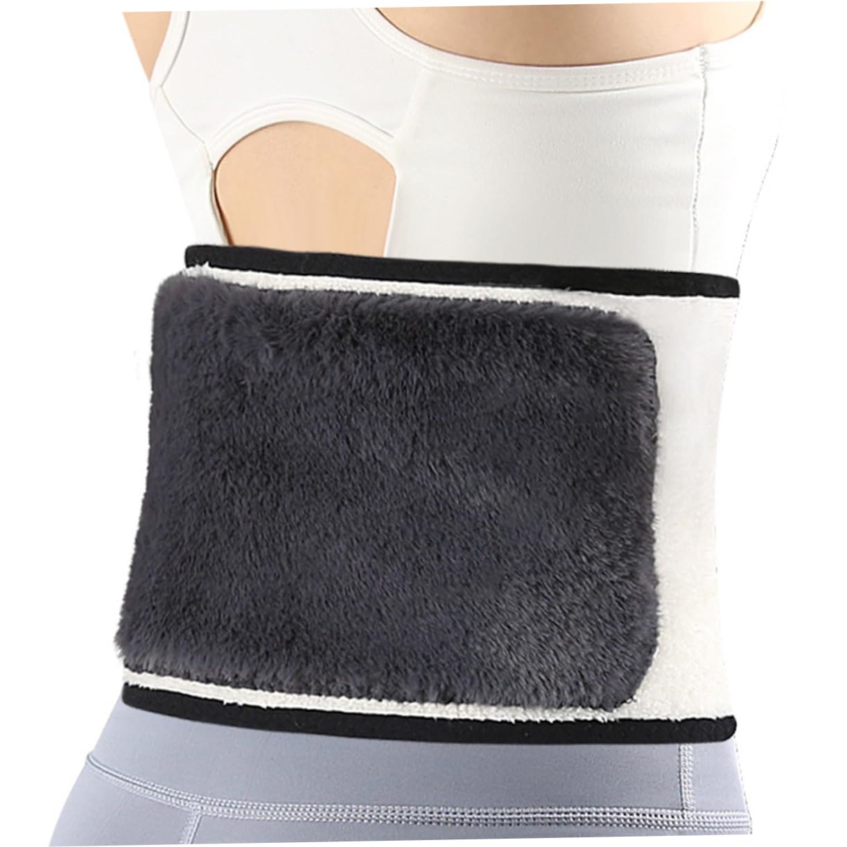Beavorty Adjustable Warm Waist Support Sleeve for Gym Training Durable Lumbar Support Belt for Skiing Hiking Running and Winter Activities Xl Waist