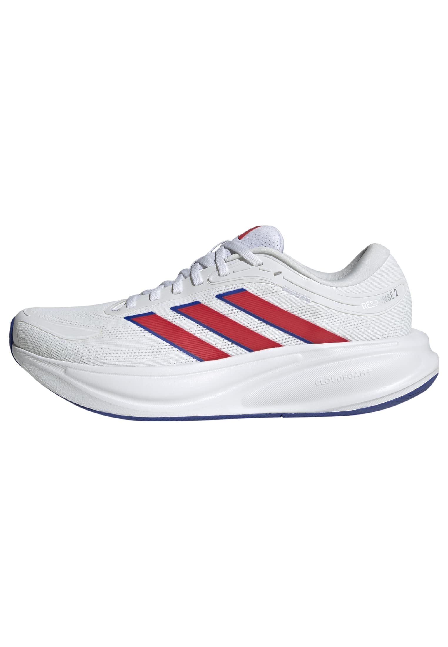 adidas Men's Response 2 Running Shoes, FTWR White/Pure Ruby/core Black, 8.5 UK