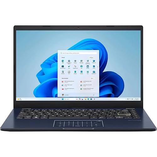 New Business & Student School Laptop 14 inch FHD Display Pentiu.m N6000 Processor 4GB Memory 64GB eMMC Webcam Wi-Fi HDMI USB-C Touchpad up to 10 Hours Long Battery Life Win 11 Home in S Mode Black