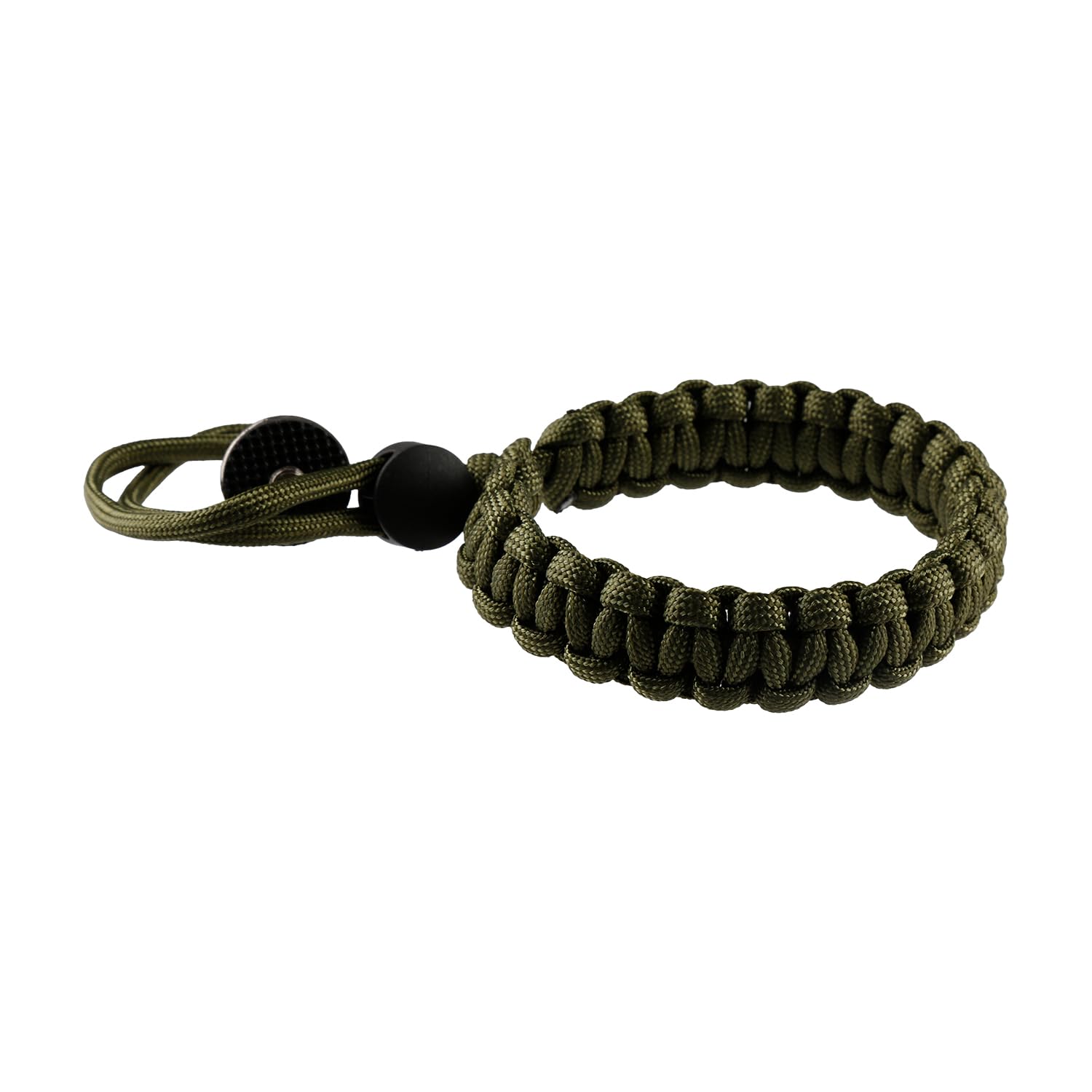 Tabanzhe Adjustable Camera Wrist Strap Lanyard,Durable Nylon Hand Strap with 1/4" Screw & Quick Release Universal Wristband Straps for DSLR,Phones,Tripods,Selfie Sticks,Keychains(Green)