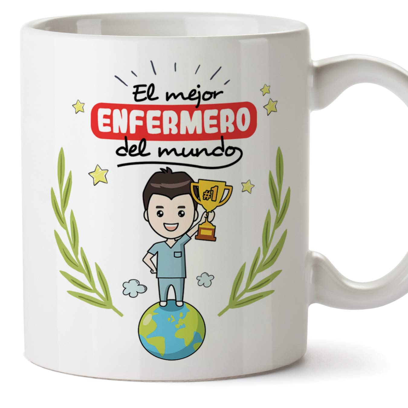 MUGFFINS Taza Fisioterapeuta Hombre (Mejor del Mundo) - Regalos Originales y Divertidos de Fisioterapia — view 41